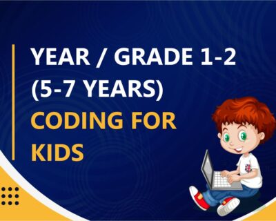 [ Year / Grade 1 – 2  (5-7 years) ] CODING FOR KIDS